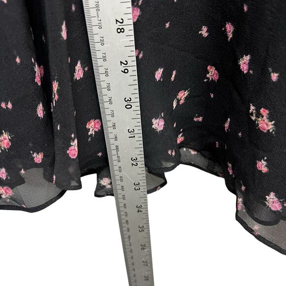 LoveShackFancy Cora Dress in Floral Black Women’s Size Small - Picture 12 of 12